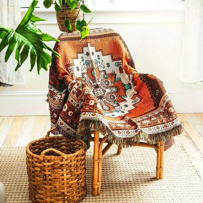 Cozy Artisan-Inspired Throw Blanket for Every Occasion
