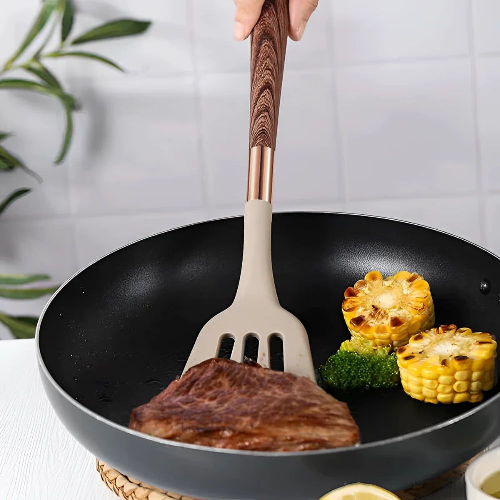 Premium Silicone Kitchen Tool Set | 10 Essential Pieces