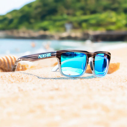 Polarized UV400 Sunglasses with Anti-Blue Light Protection