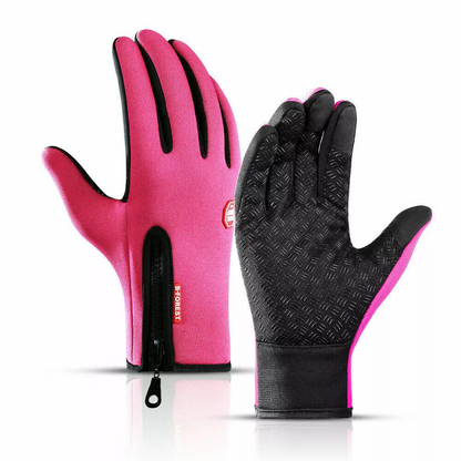 Touchscreen Heated Gloves for Winter Activities - Unisex Outdoor Wear