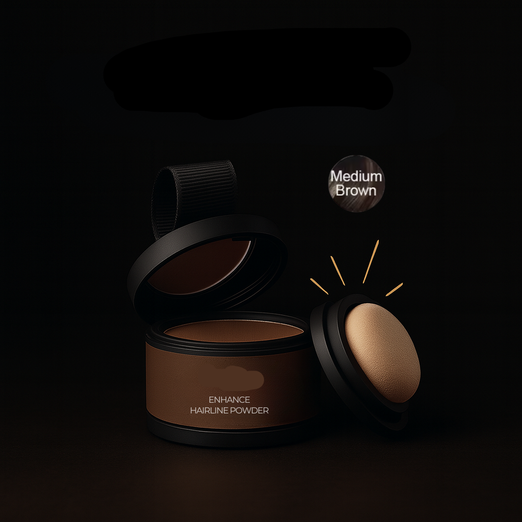 Quick Hairline Concealer Powder for a Fuller Look