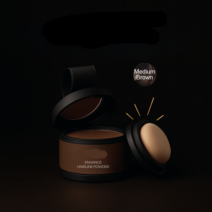 Quick Hairline Concealer Powder for a Fuller Look