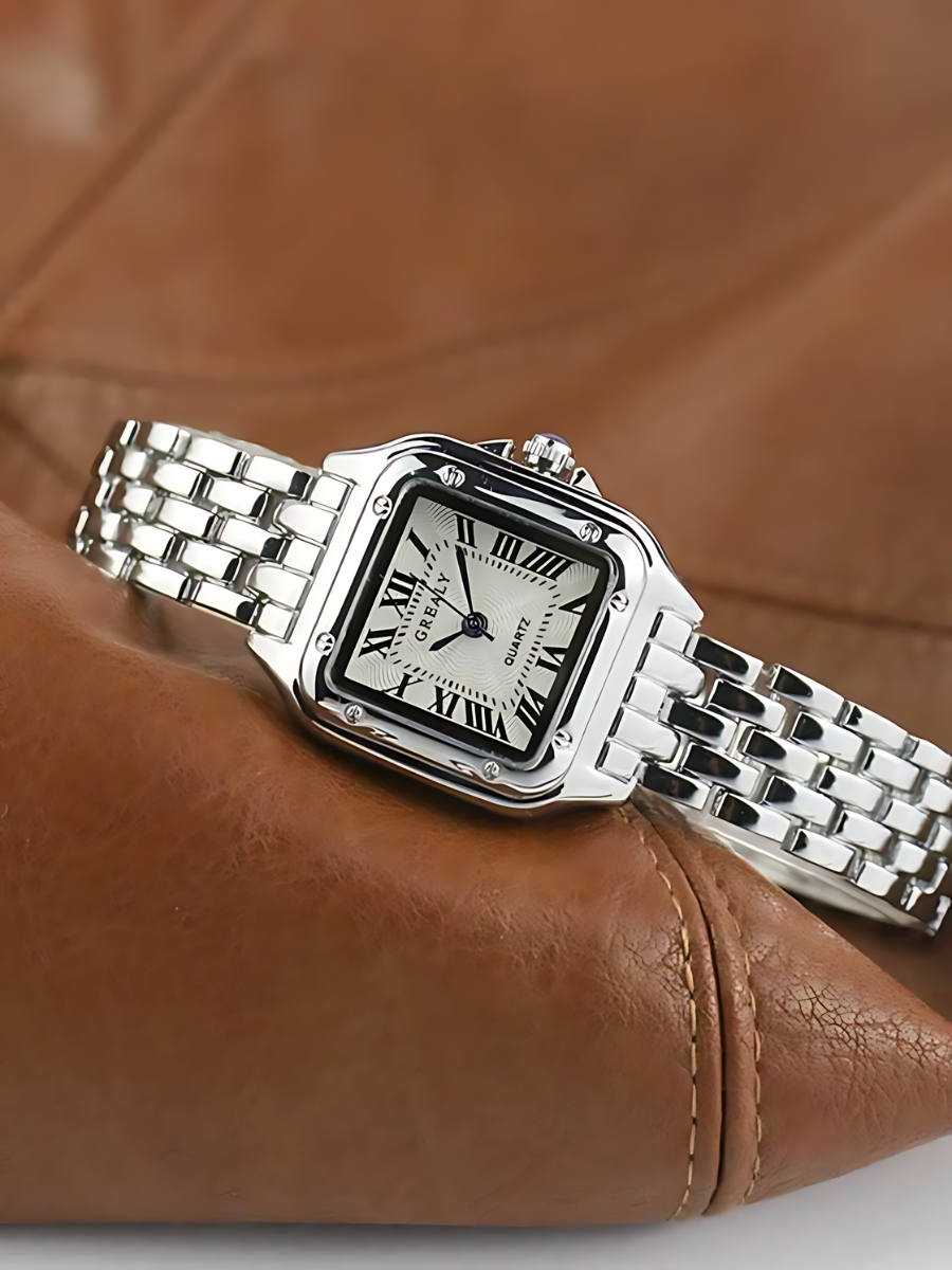 Chic Square Diamond Women's Quartz Watch