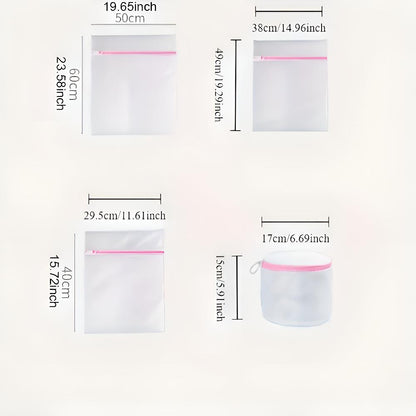 Smart Mesh Laundry Organizers for Effortless Washing
