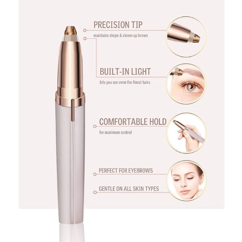 Dual-Function Facial & Eyebrow Hair Remover