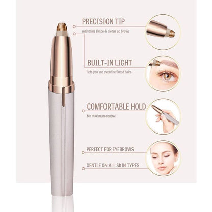 Dual-Function Facial & Eyebrow Hair Remover