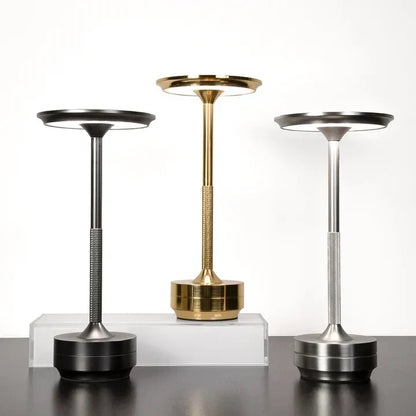 LED Lamp with Rechargeable Battery and Wireless Design