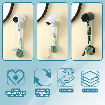 Hands-Free Hair Styling Tool for a Dry Grip