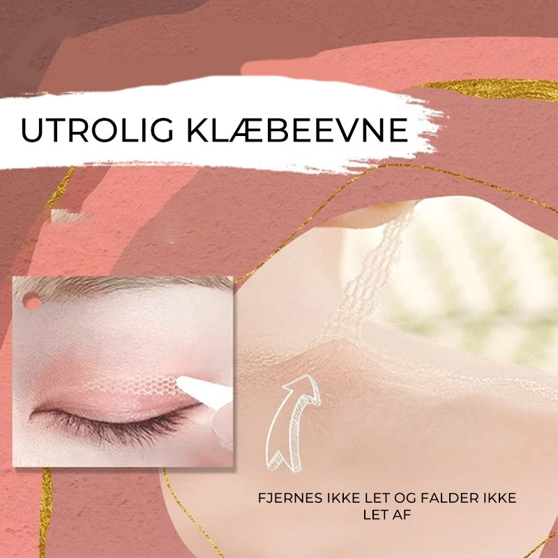 Invisible Dual Eyelid Stickers for Youthful Eyes
