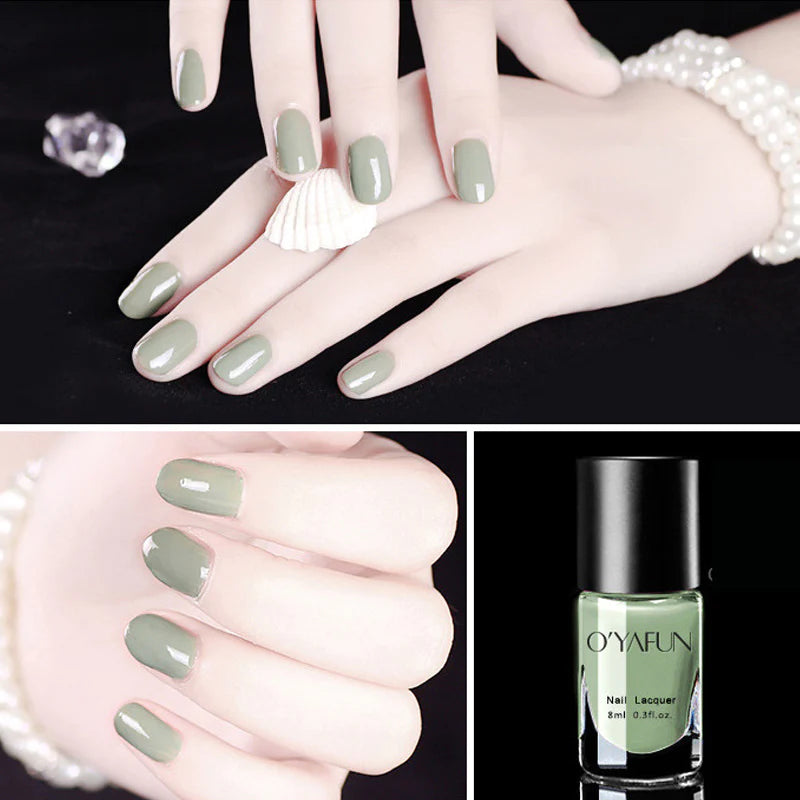 Trio of Peelable Nail Polish - Effortless Color Changes with Shine