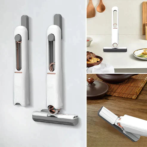 Compact Cleaning Sponge Mop for Effortless Tidying
