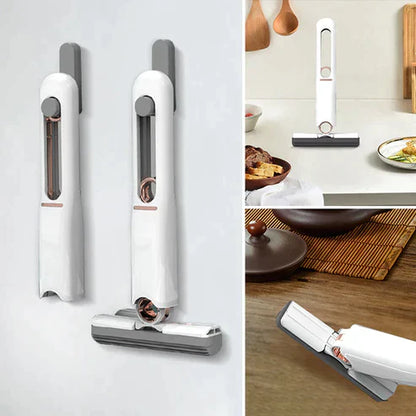 Compact Cleaning Sponge Mop for Effortless Tidying