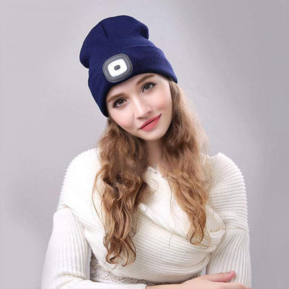 Illuminate Your Adventures with a Rechargeable LED Beanie