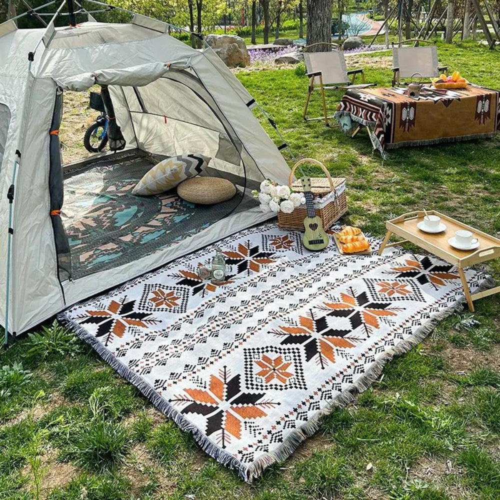 Vibrant Artisan Picnic Blanket for Every Occasion