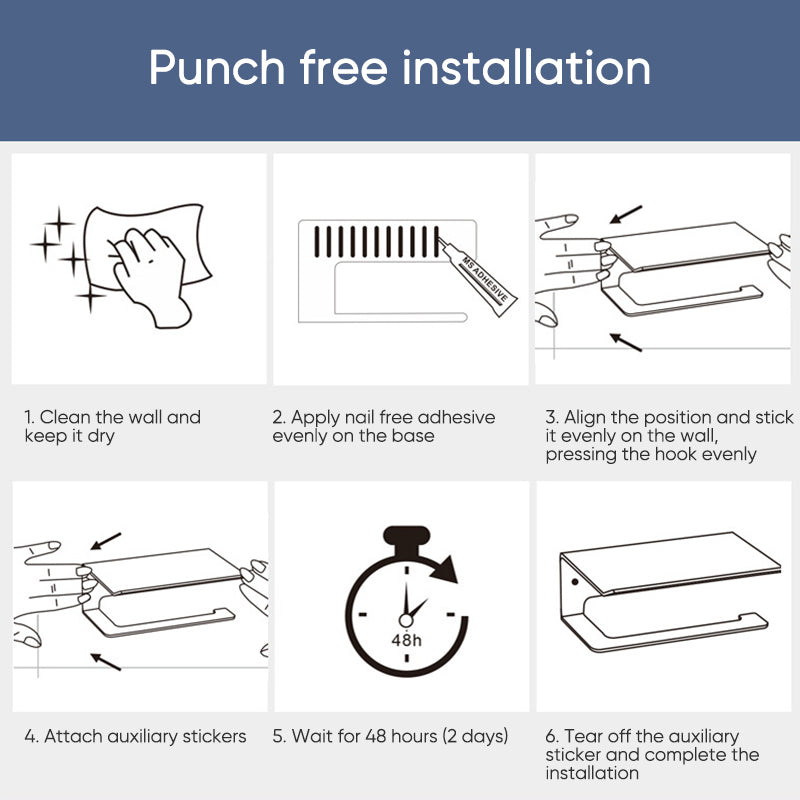 Folding Drying Rack with Aluminum Alloy Ring Hook