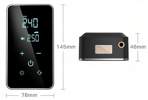 Portable Wireless Tire Inflator for Effortless Convenience