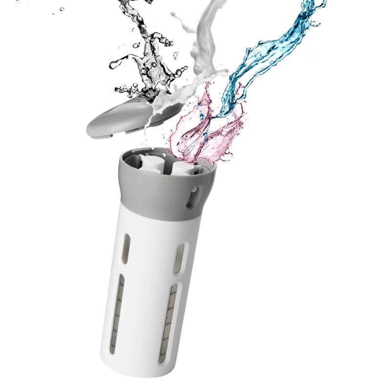 Portable Skin Care Dispenser Bottle - 4-in-1 Multi-Function