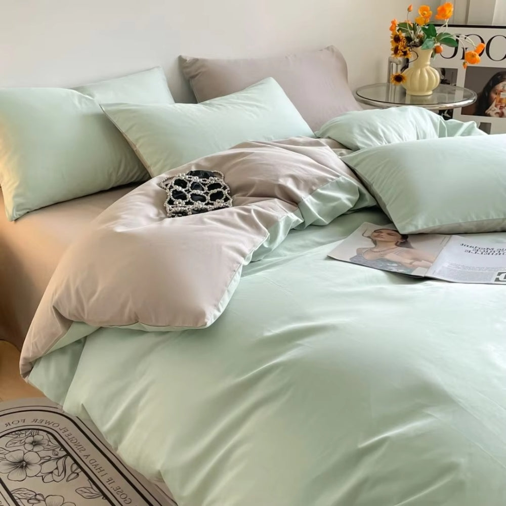 Serenity Luxe Cotton Bedding Set | 3-Piece Collection