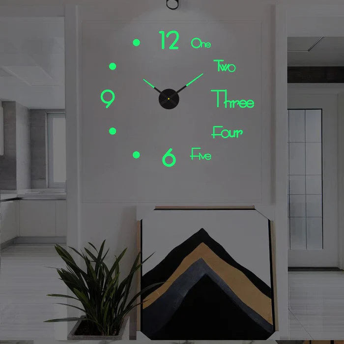Silent Analog Wall Clock - Modern Decor for Any Space