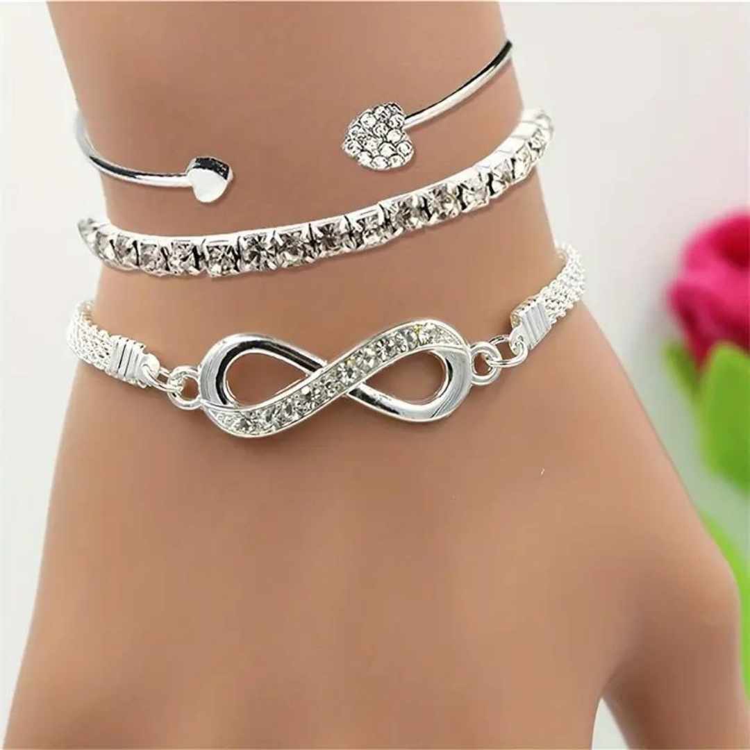 Timeless Love | 3-Piece Bracelet Set