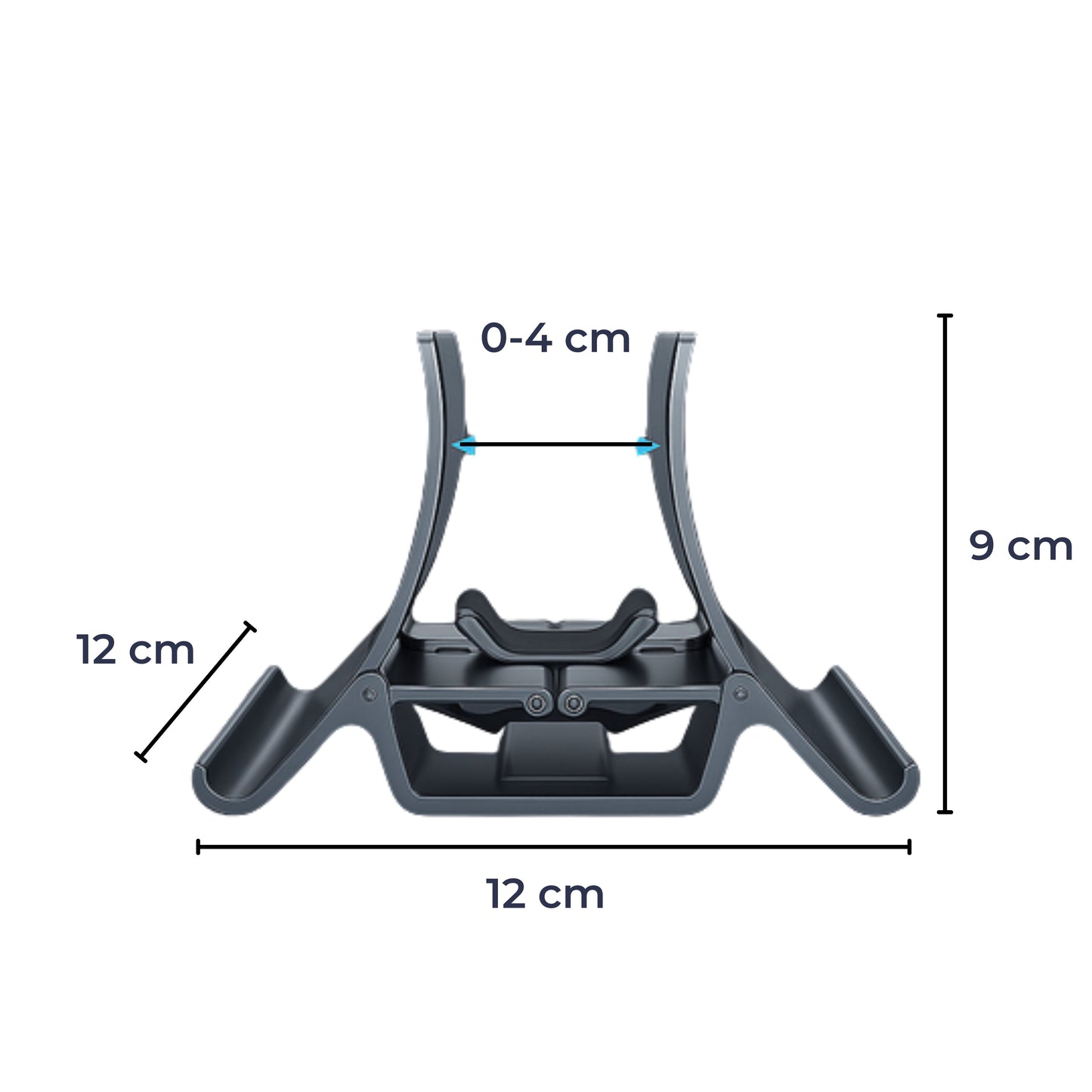 Versatile Aluminum Laptop Stand – Compact Cooling Solution