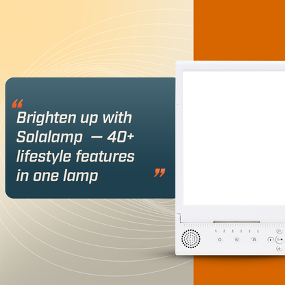 BrightWave Therapy Lamp for Daily Energy Boost