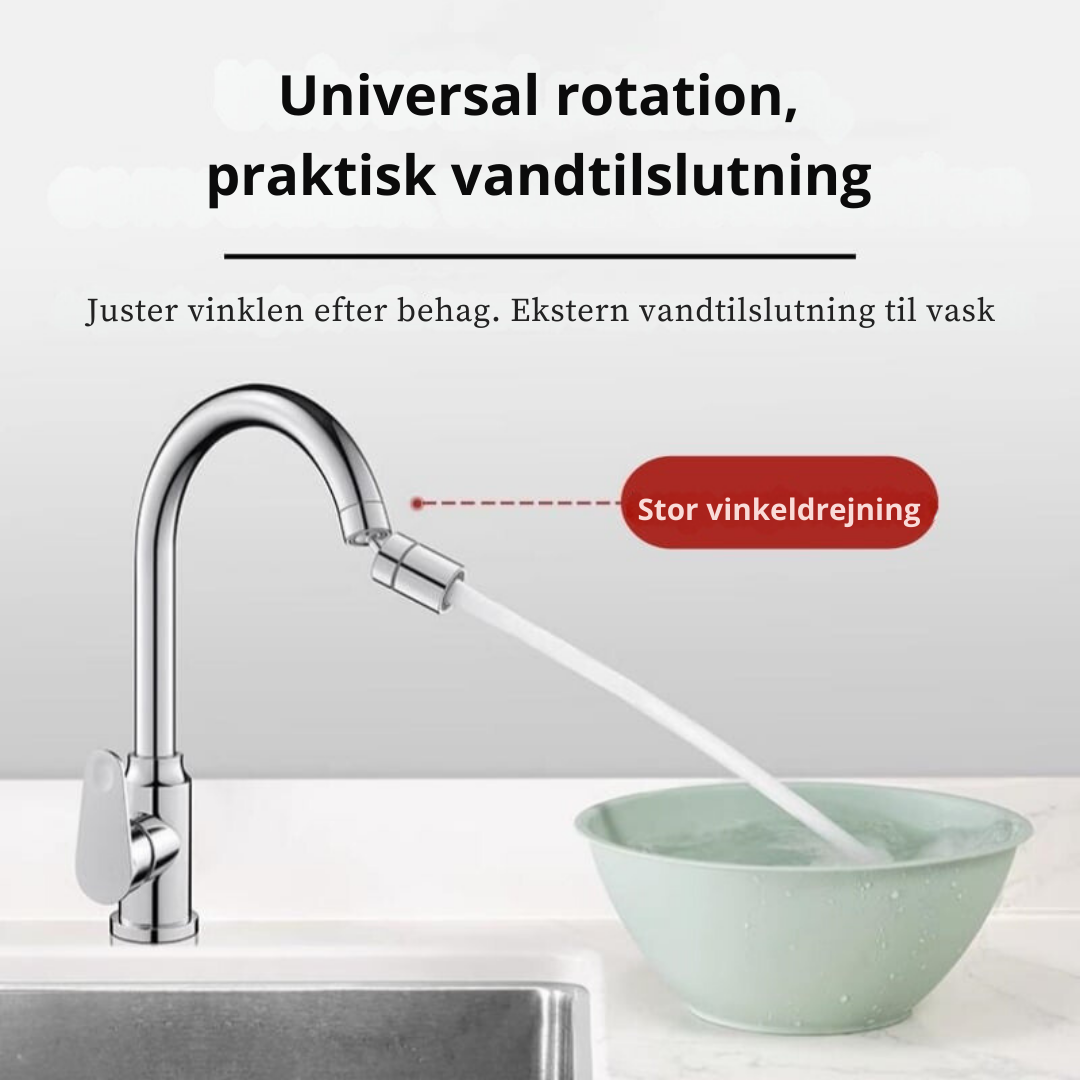 720° Movement Flexibility for Flawless Sinks