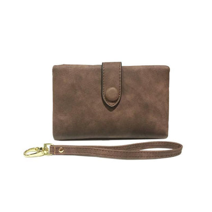 Compact Elegance: Women’s Trifold Wallet in Luxurious Leather
