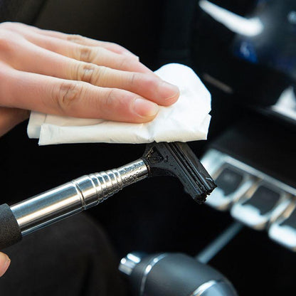 Portable Adjustable Wiper for Rearview Mirrors