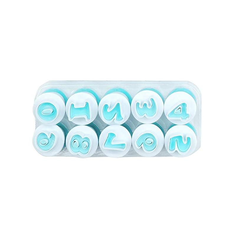 Plunger Cutter for Fondant - Alphabet Shapes