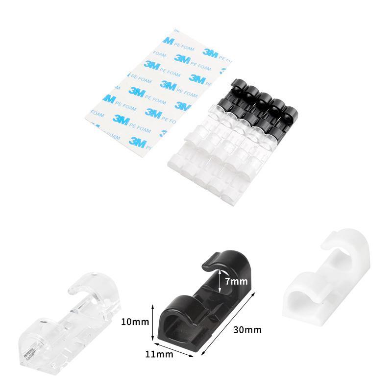 Ultimate Cable Management Clips - 20 Pack