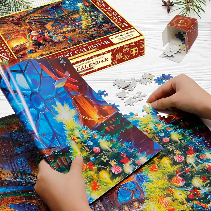 Enchanting Puzzle Advent Calendar for a Magical Countdown