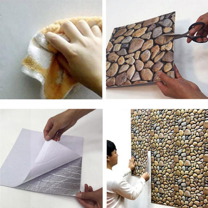 Transformative 3D Wall Décor Stickers for Easy Application