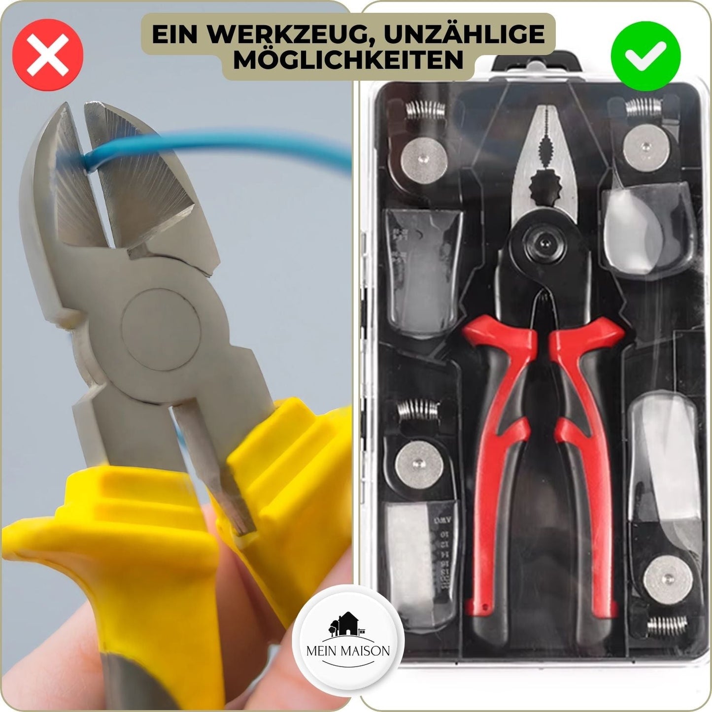 5-in-1 Versatile Tool Set | Quick-Change Attachments for All Tasks