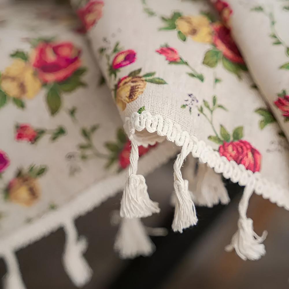 Charming Floral Table Cover for Elegant Dining