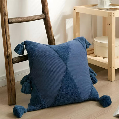 Chic Comfort Pillows with Playful Tassels