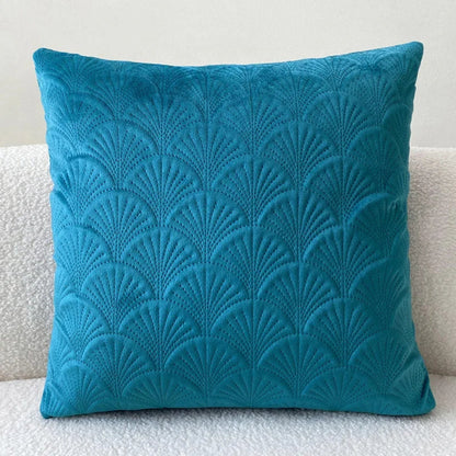 Seaside Serenity Velvet Cushion Cover