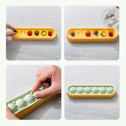ChillSphere 6-Cube Silicone Ice Maker