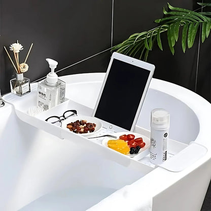 Luxury Bathtub Organizer for Relaxing Soaks