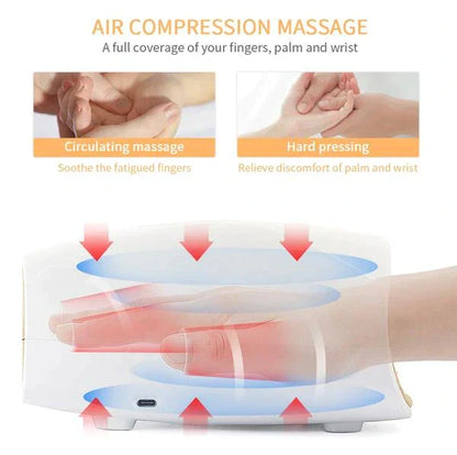 Soothing Electric Hand Massager for Tired Hands