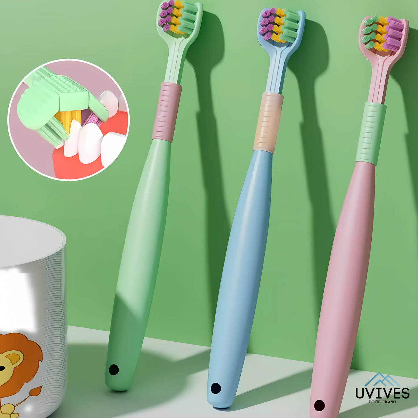 360-Degree Tooth Cleaning for Spotless Teeth in No Time!