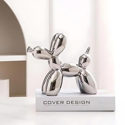 Decorative Ceramic Balloon Dog Statue