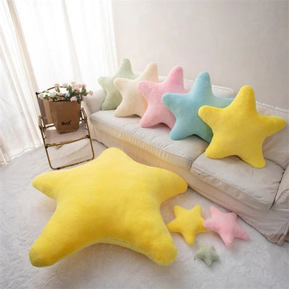 Charming Plush Star Shaped Pillow for Cozy Decor