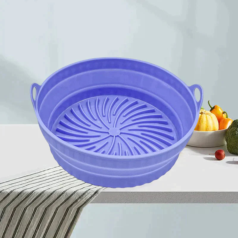 Foldable Silicone Grilling Mat for Air Fryers