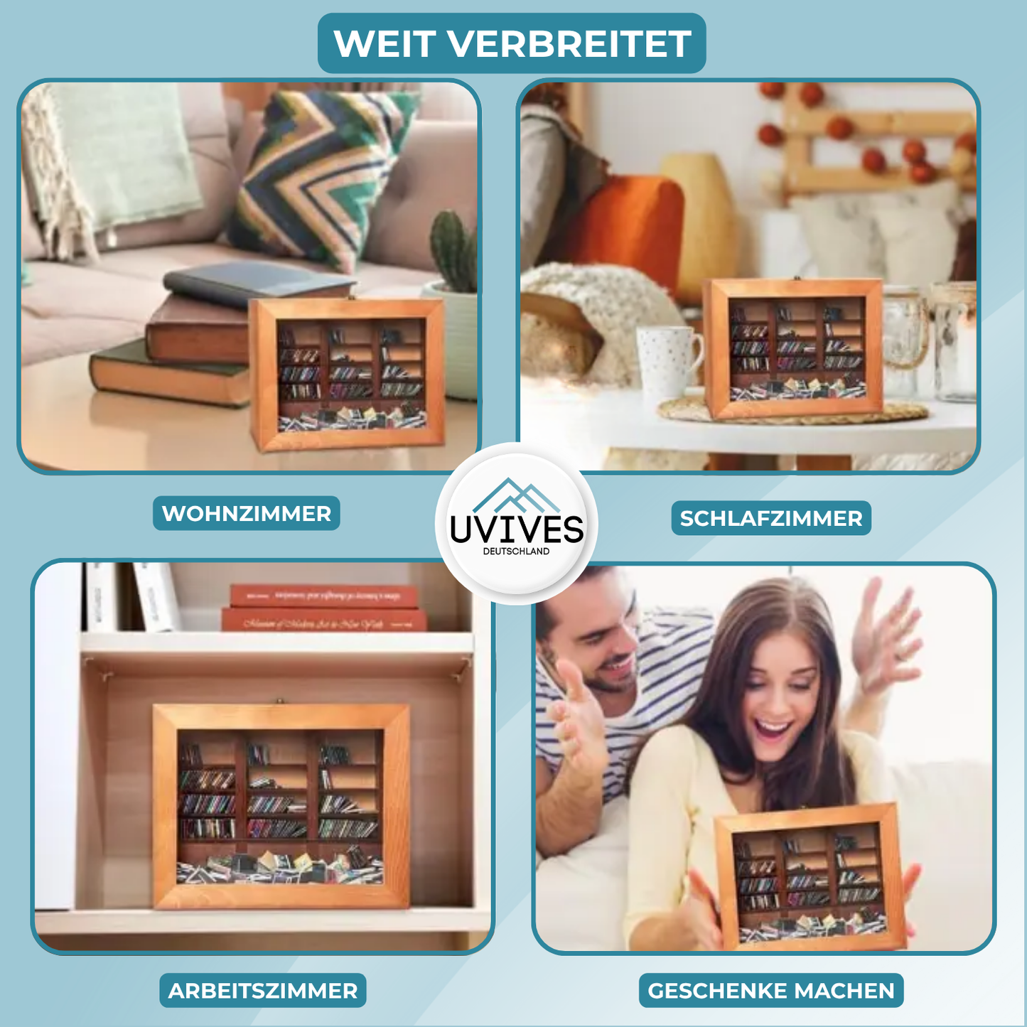 50% OFF | Calm Shelf - Bookcase for Anxiety Relief - Serenity Rack