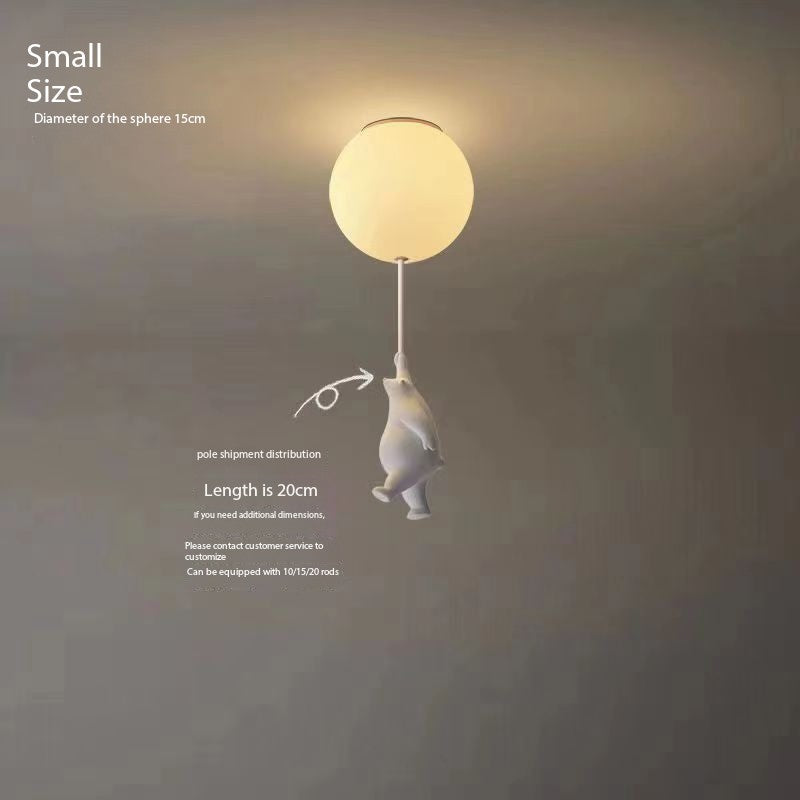 Balloon-Shaped Lamp for Bedroom Lighting
