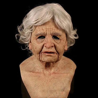 Latex Mask for Halloween Simulation