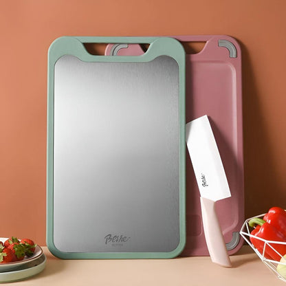 Reversible Cutting Board for Food Preparation