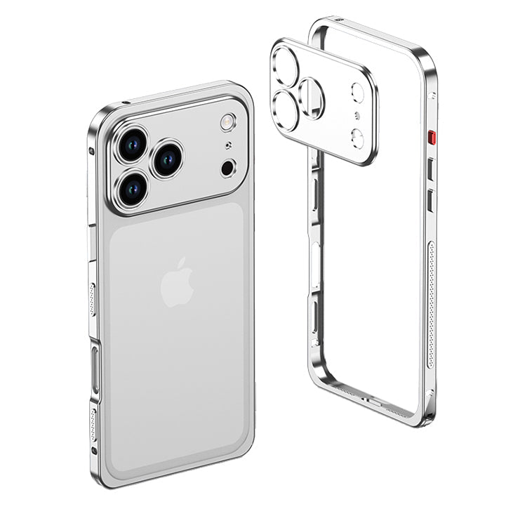 Sleek ProtectShield Metal Phone Case for Ultimate Safety