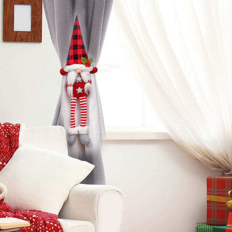 Festive Curtain Clips - Whimsical Holiday Decor